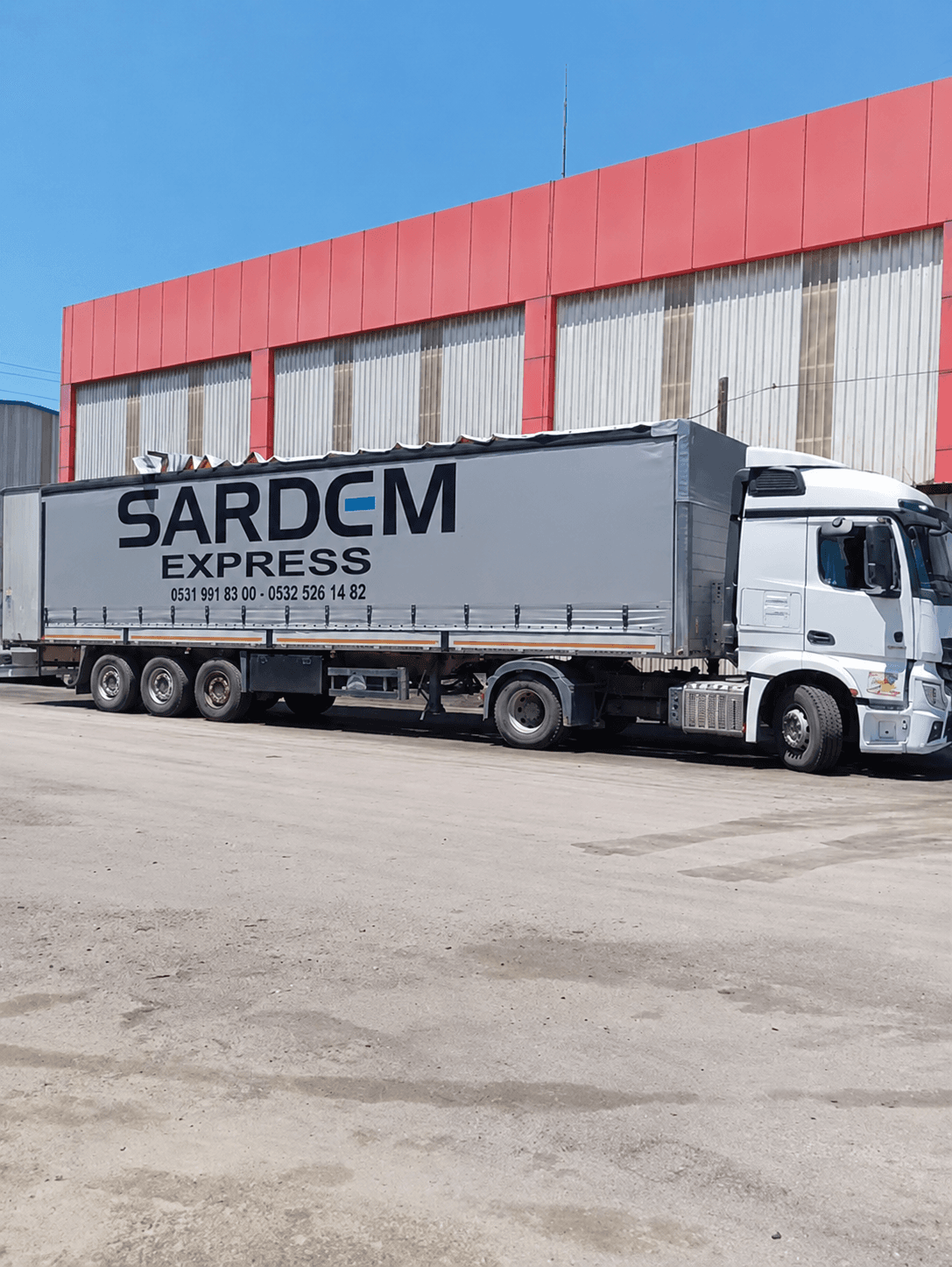 Sardem Lojistik özmal araç filosu